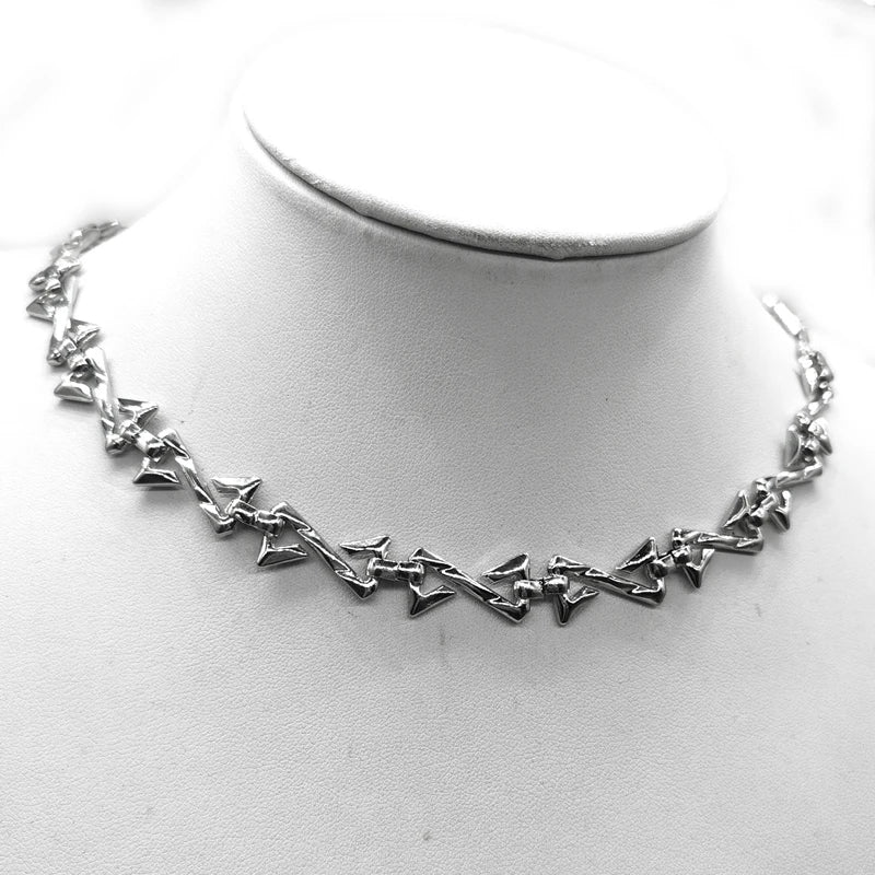 Silver necklace