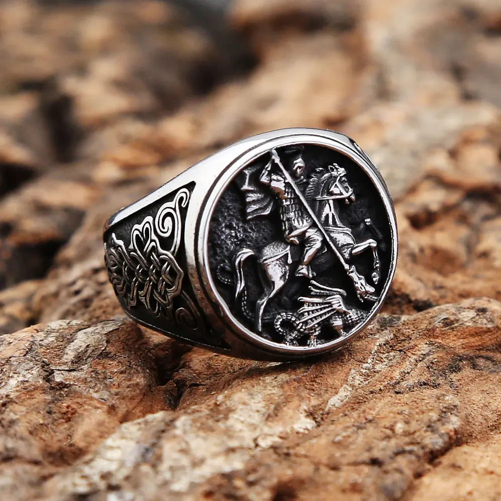 Horse rider ring