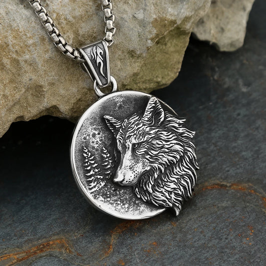 Wolf Head Necklaces