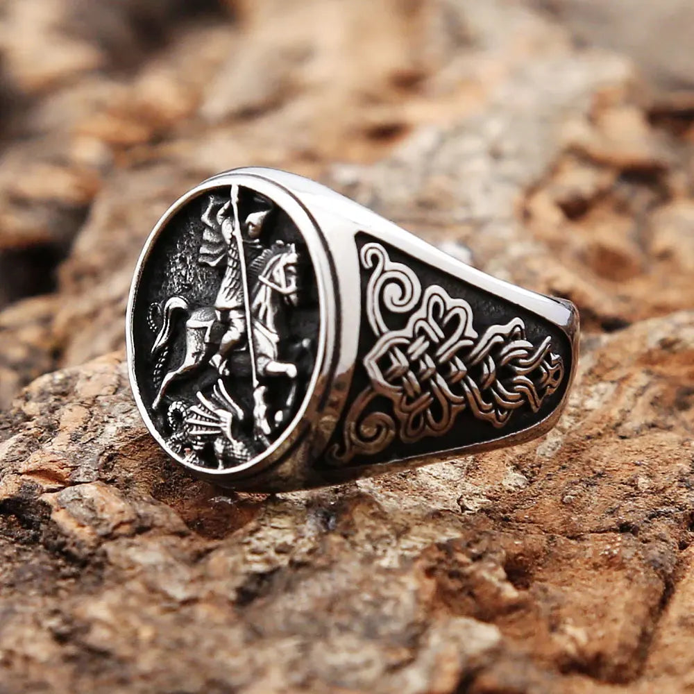 Horse rider ring